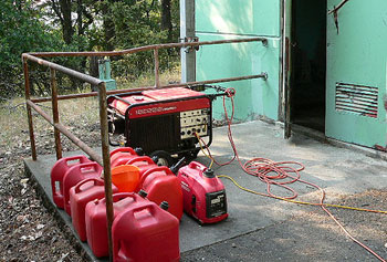Gas Cans & Generator